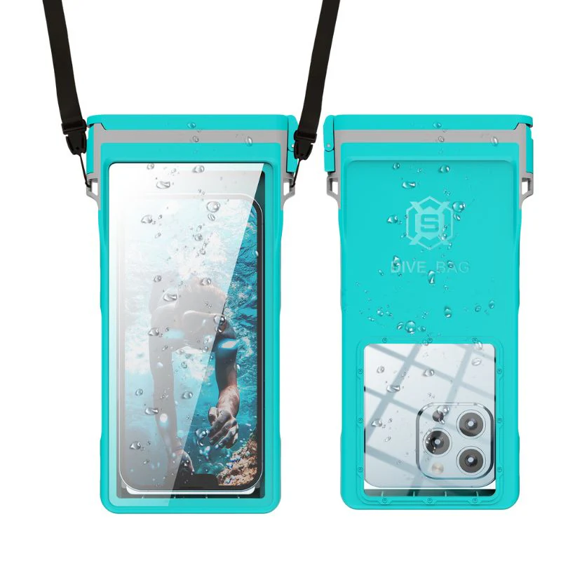[15 Meters][Up to 7 inch] - Universal Diving Bag Full Covered Waterproof Heavy Duty Tough Armor Diving Case - Image 3