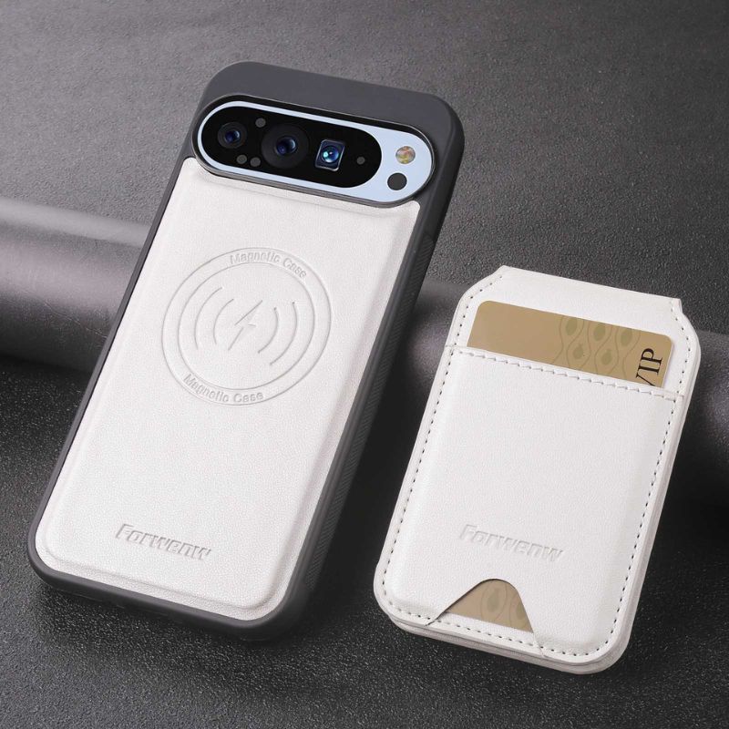 [2 in 1 Detachable] Google Pixel 7/Pro/7A - Leather Shockproof Card Holder Wallet Series Case - Image 6