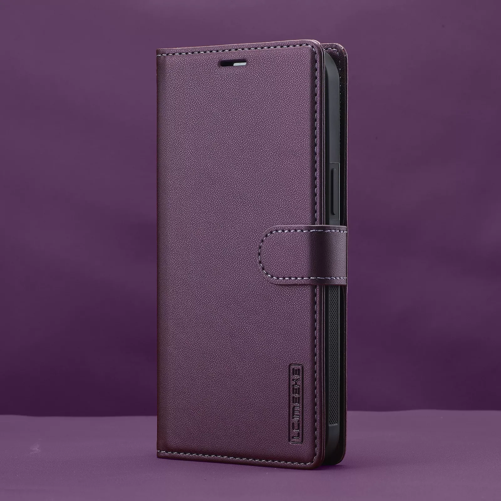 [2-in-1 Detachable][With Card Slot] Apple iPhone 14/Plus/Pro/Max - Magnetic Detachable Flip Leather Essentials Series Case With Lanyard - Image 10