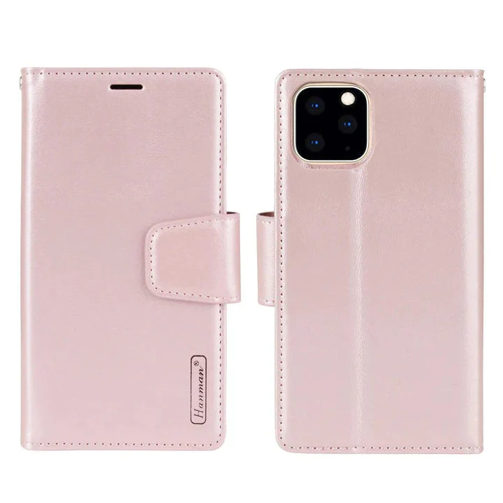 [2 in 1 Magnetic Detachable] Apple iPhone 16/16 Plus/16 Pro/16 Pro Max Hanman Miro Flip Wallet Leather Case - Image 7