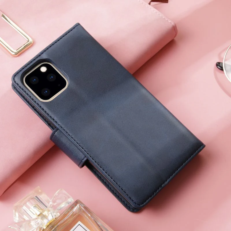 [2 in 1 Magnetic Detachable] Apple iPhone 16/16 Plus/16 Pro/16 Pro Max Hanman Miro Flip Wallet Leather Case - Image 9