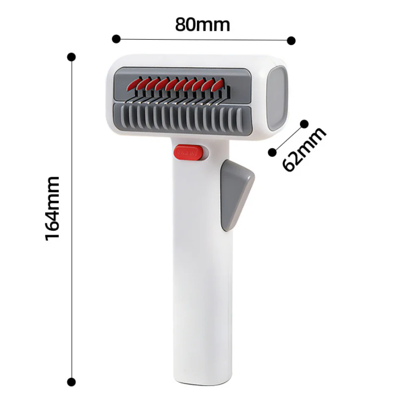 2-in-1 Pet Grooming Brush – Dematting & Deshedding Tool for Dogs & Cats - Image 8