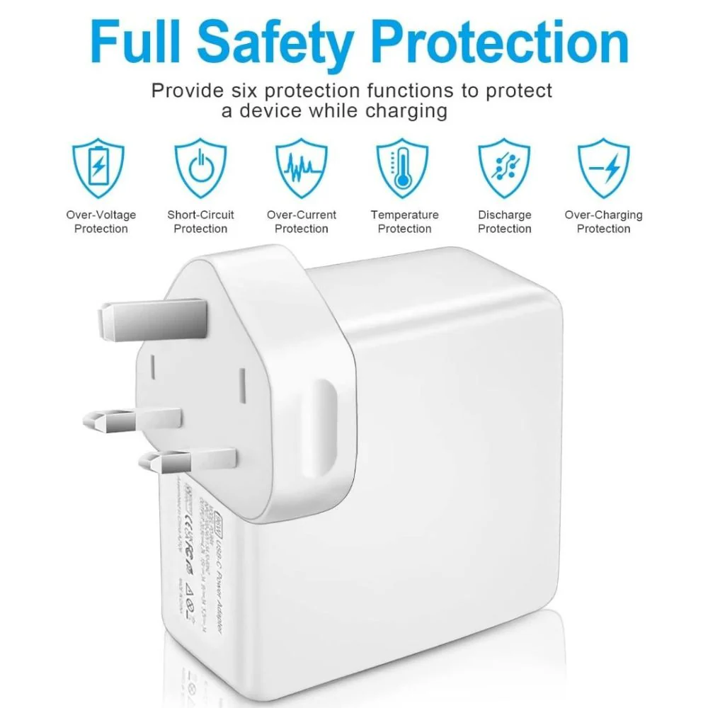 [30W/14.5V-2A][USB-C] MacBook Air iPad and iPhone Charger Power Adapter - Image 4