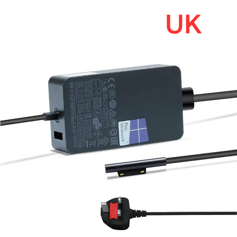 [65W] Microsoft Surface Pro 7/7 Plus/8/9/X & Laptop 3 Wall Charger Power Adapter - Image 3