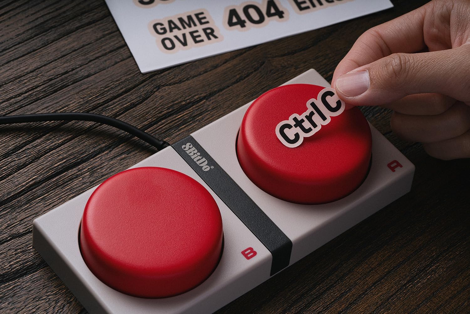 8BitDo Retro Mechanical Keyboard, Bluetooth/2.4G/USB-C Hot Swappable Gaming Keyboard with 87 Keys, Dual Super Programmable Buttons for Windows and Android (N) - Image 5