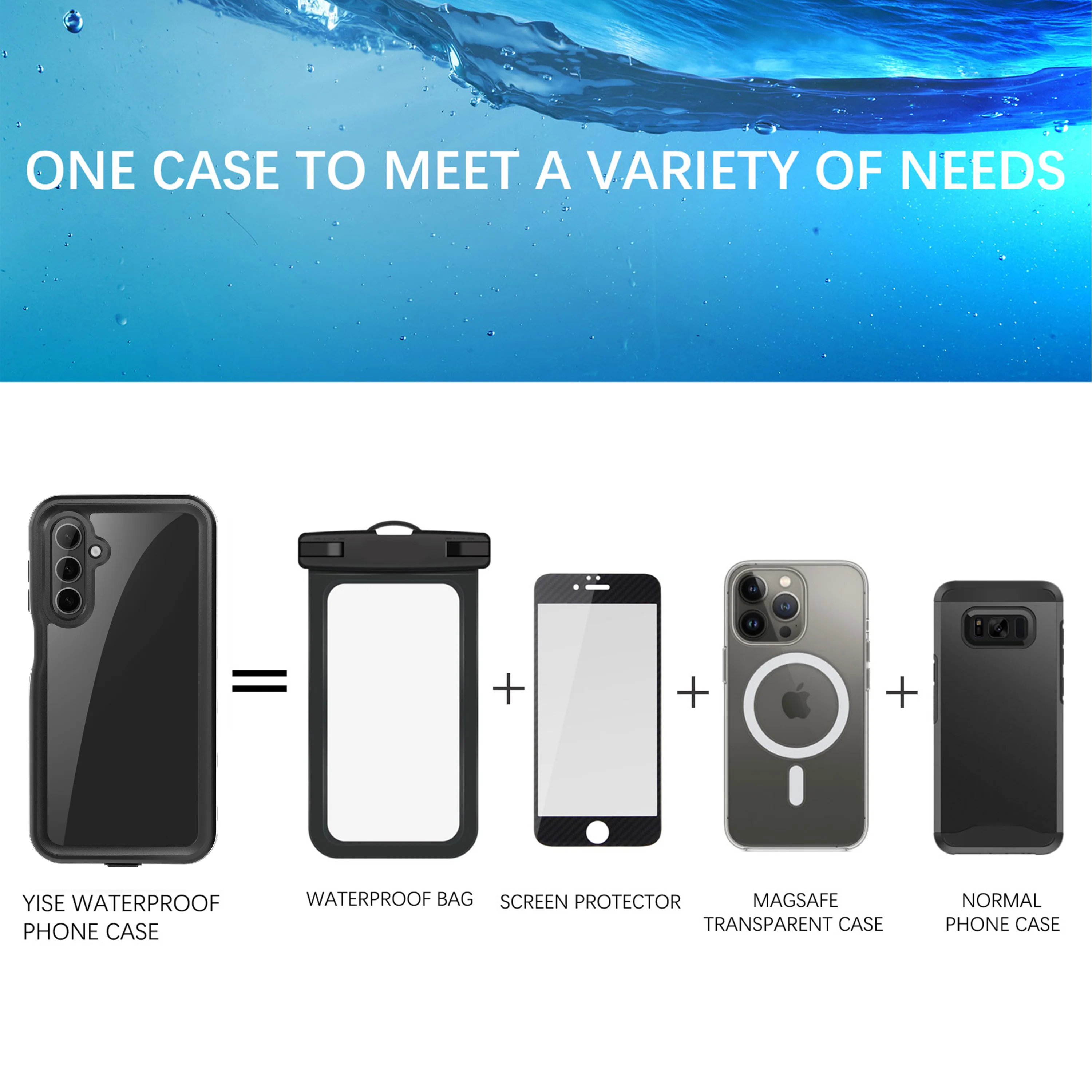 [A Series] Samsung Galaxy A16 4G / 5G (SM-A165 / SM-A166) Series - Redpepper IP68 Waterproof Heavy Duty Tough Armor Case - Image 13