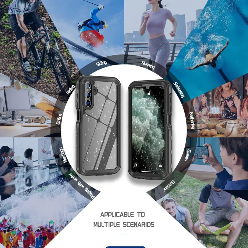 [A Series] Samsung Galaxy A32 5G (A326) - Redpepper IP68 Waterproof Heavy Duty Tough Armor Case - Image 12