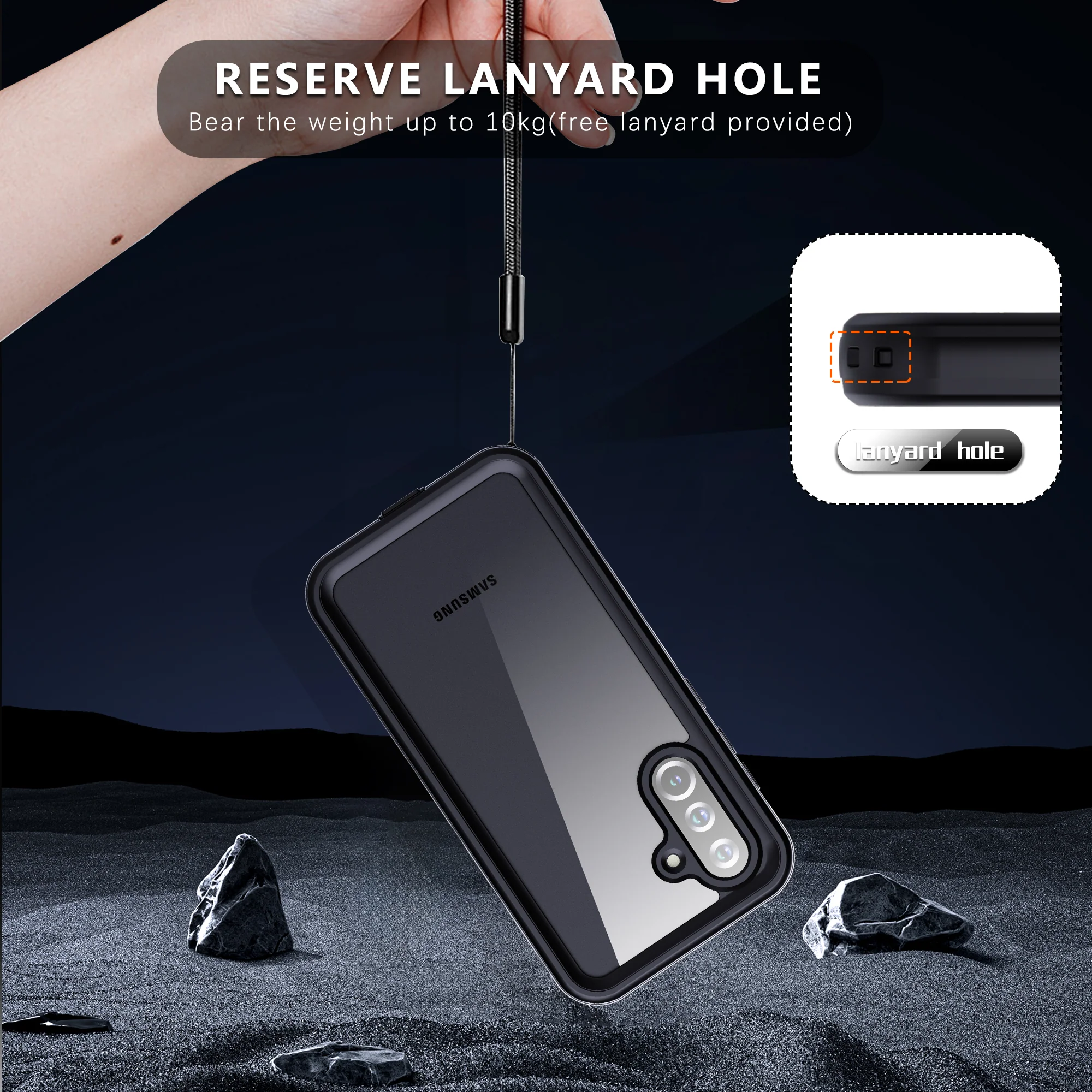[A Series] Samsung Galaxy A36 & A37 Redpepper IP68 Waterproof Heavy Duty Tough Armor Case - Image 6