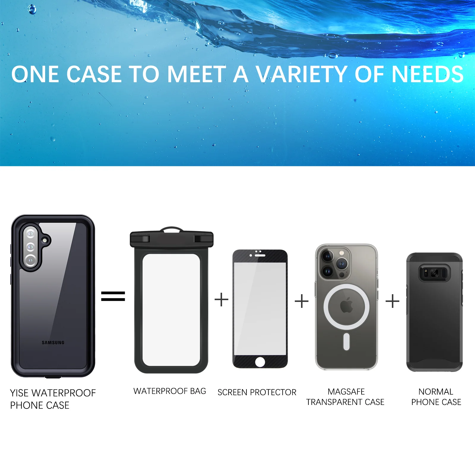 [A Series] Samsung Galaxy A36 & A37 Redpepper IP68 Waterproof Heavy Duty Tough Armor Case - Image 8