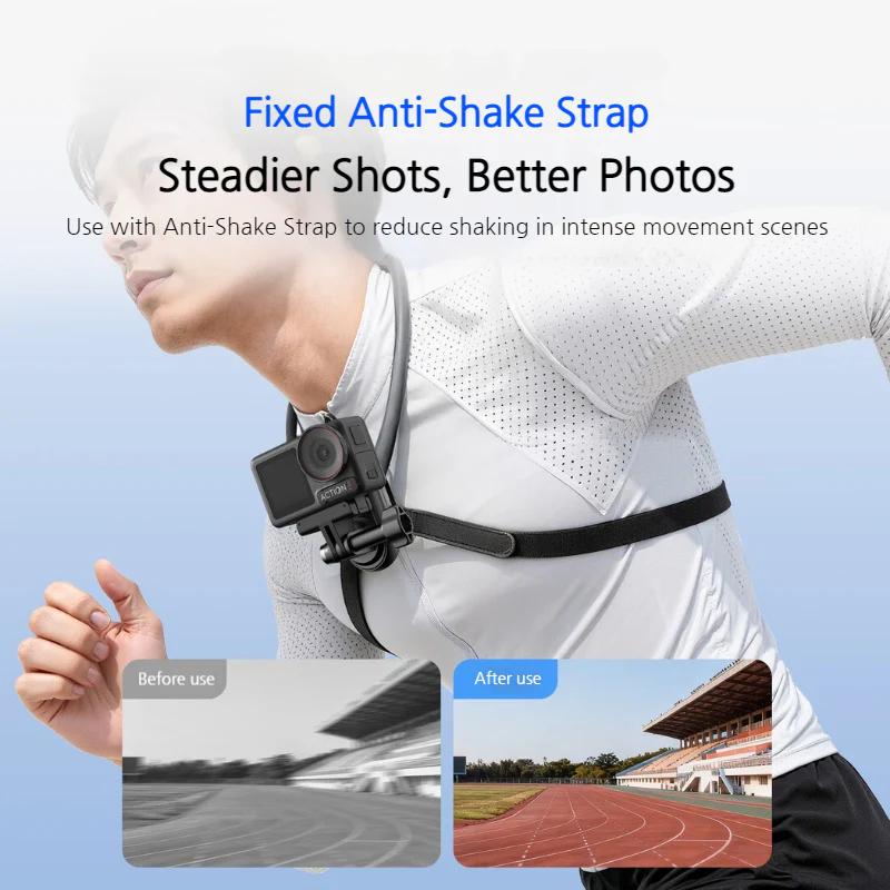 Action Camera Neck Holder for Osmo Action 6, Pocket 3, GoPro - Image 6