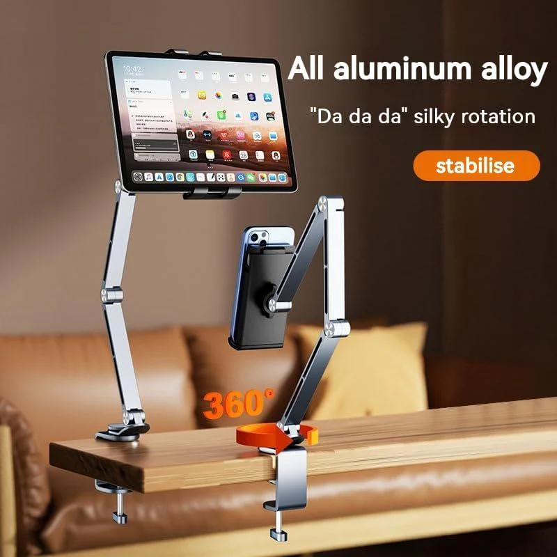 Adjustable Phone & Tablet Stand – Swivel Arm, Fits 4"–13" Devices - Image 6