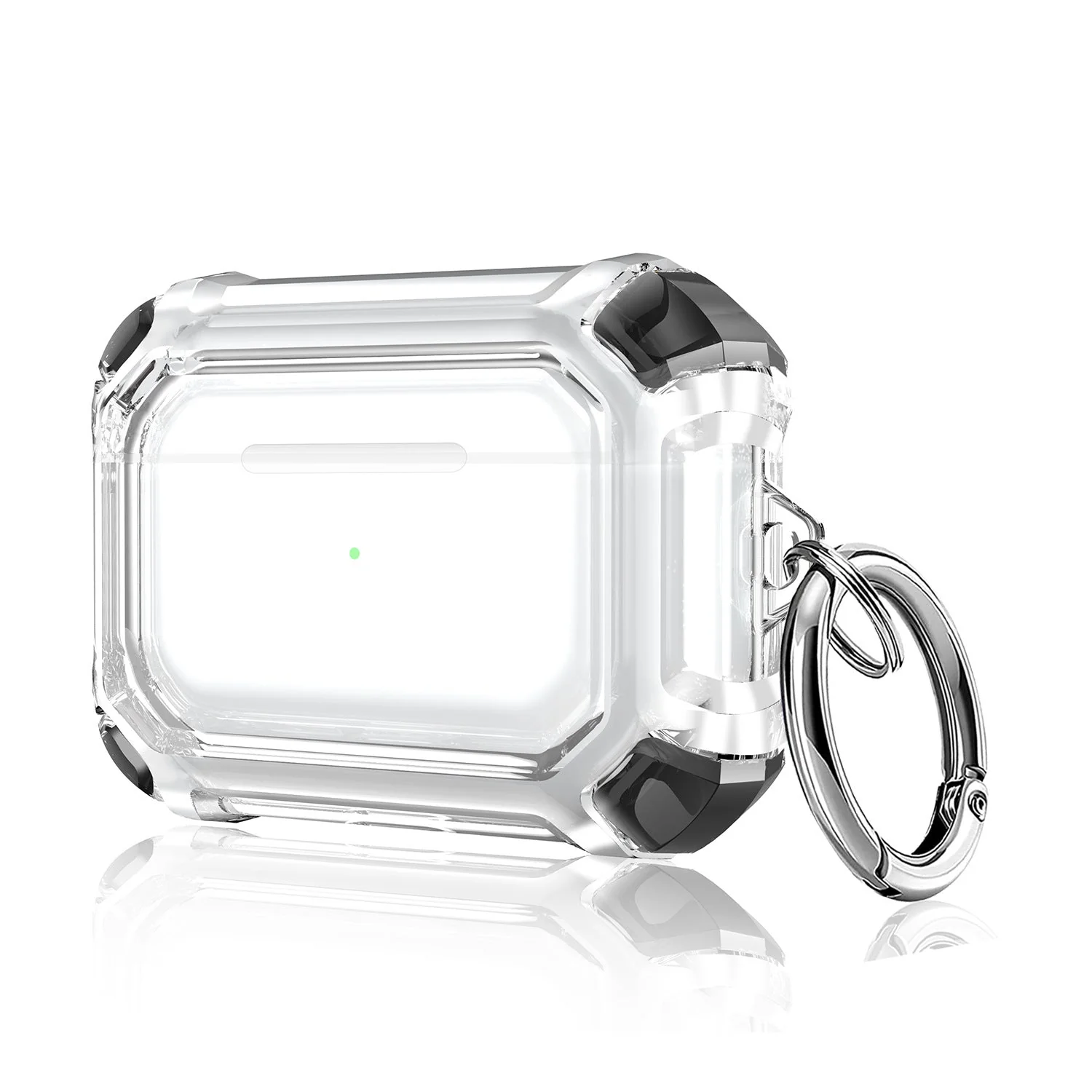 AirPods 3 Transparent Heavy Duty Protecive Case With Key Ring - Image 6