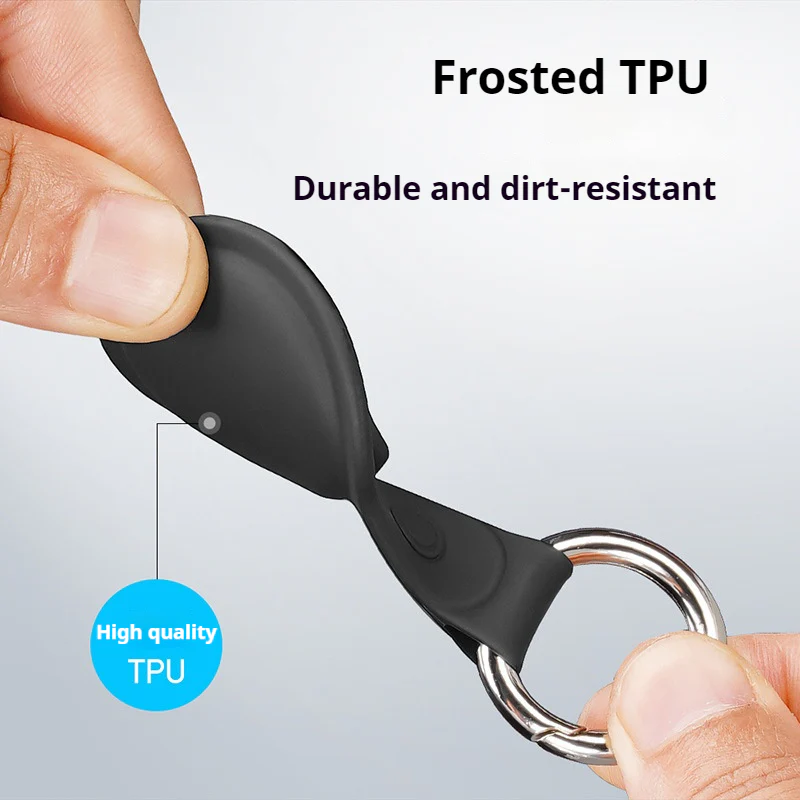 Apple AirTag Tracking Anti-Loss TPU Silicone Keychain Protective Case - Image 4