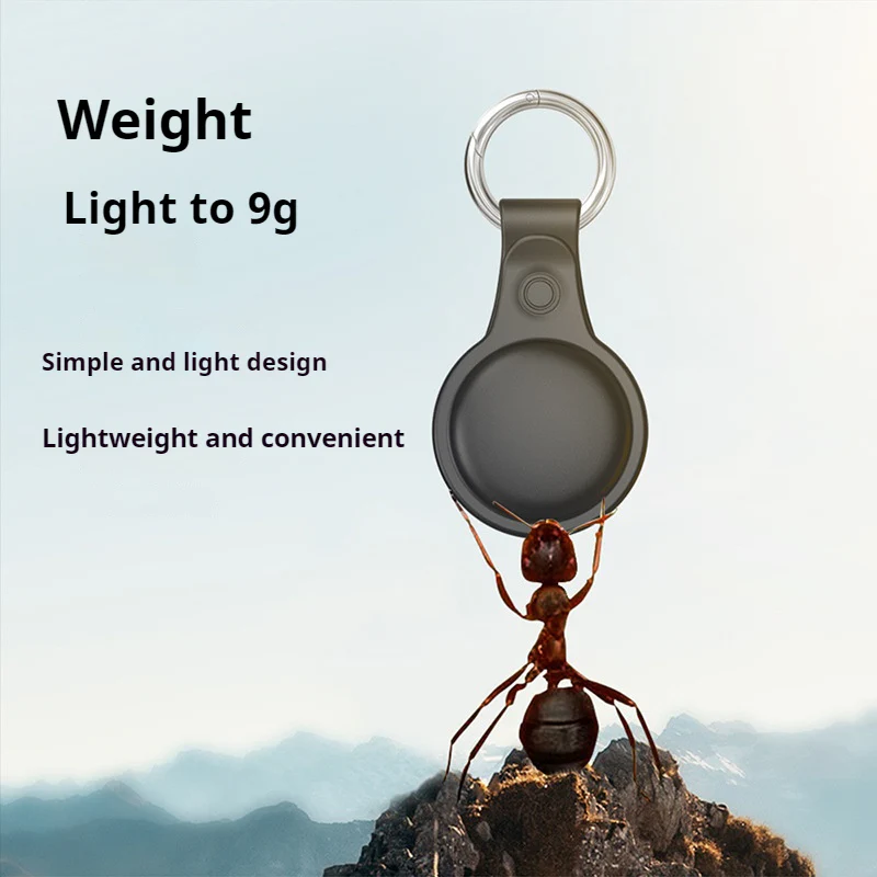 Apple AirTag Tracking Anti-Loss TPU Silicone Keychain Protective Case - Image 5