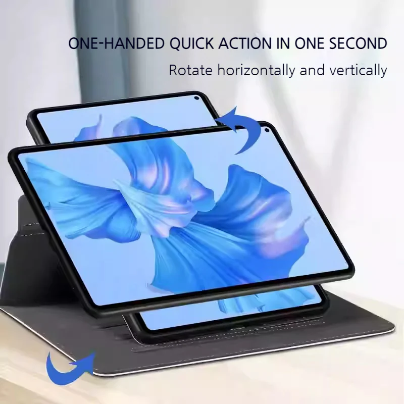 Apple iPad 5/6 9.7'' 5/6th Gen (2017/2018) Smart 360° Rotate Stand Leather Case - Image 6