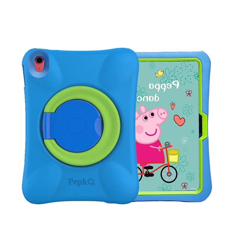 Apple iPad 7/8/9 10.2'' 7/8/9th Gen (2019/2020/2021) Pepko EVA PRO Heavy Duty Case with Handle Stand Ring - Image 9
