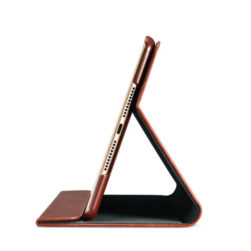 Apple iPad 5/6 9.7'' 5/6th Gen (2017/2018) Premium Minimalist Flip Leather Case - Image 3