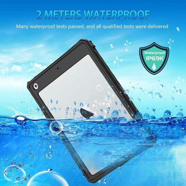 Apple iPad 7/8/9th 2019/2020/2021 10.2" Shellbox A Series Waterproof Heavy Duty Lifeproof Style Case - Image 6