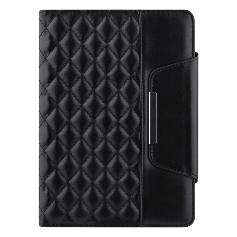 Apple iPad 7/8/9 10.2'' 7/8/9th Gen (2019/2020/2021) Diamond-Patterned Leather Flip Cover Shockproof Case - Image 3