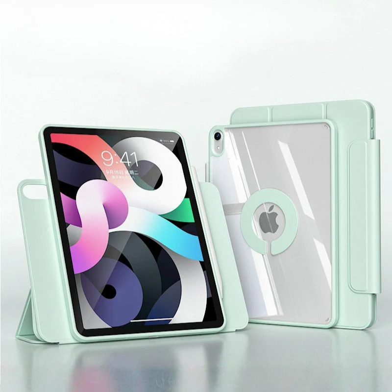 Apple iPad Pro 11-inch M4/M5 (2024/2025) 360 Degree Rotating Smart Magnetic Stand Protective Case