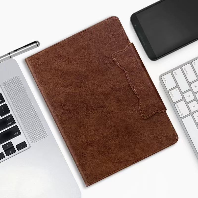 Apple iPad 5/6 9.7'' 5/6th Gen (2017/2018) Business Retro Matte Leather Protective Case - Image 15