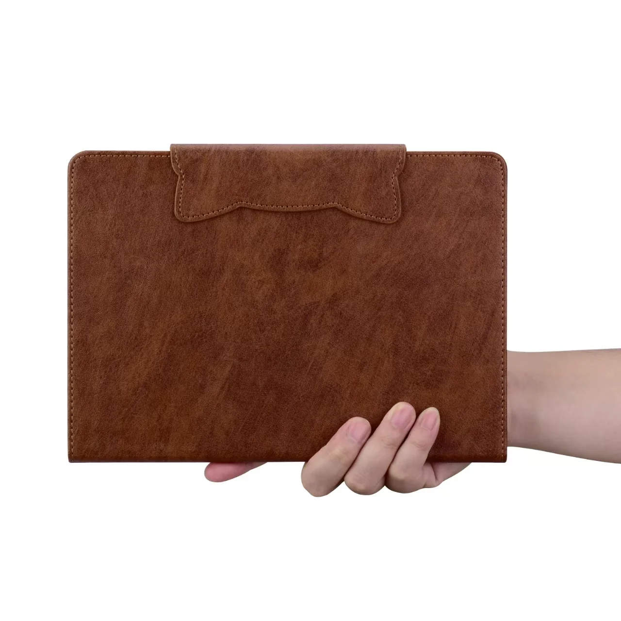 Apple iPad 5/6 9.7'' 5/6th Gen (2017/2018) Business Retro Matte Leather Protective Case - Image 16