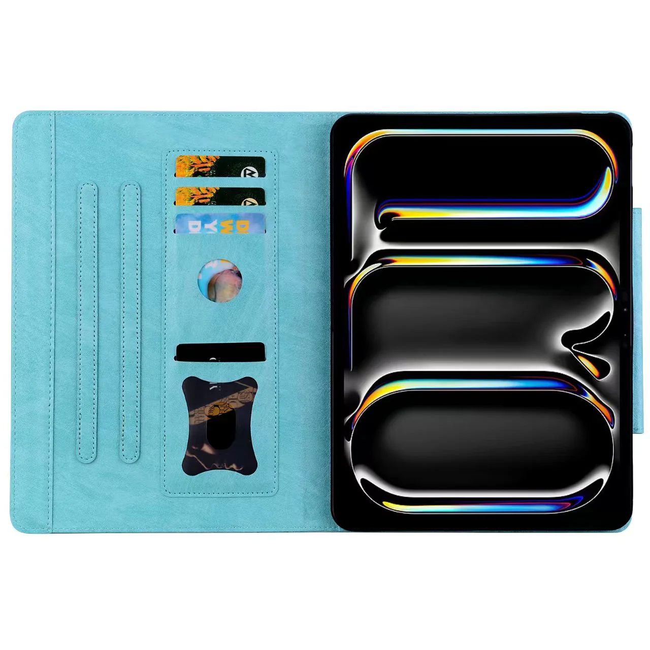 Apple iPad 5/6 9.7'' 5/6th Gen (2017/2018) Business Retro Matte Leather Protective Case - Image 7
