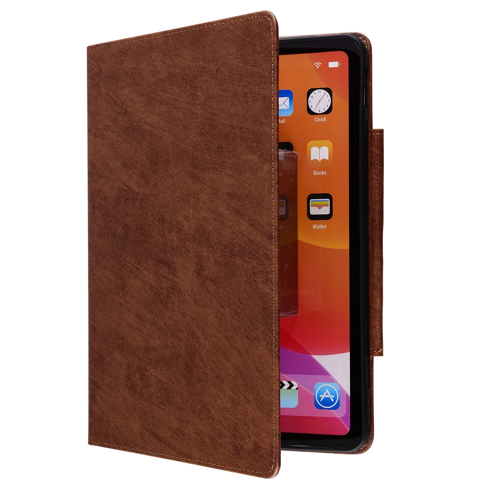 Apple iPad 5/6 9.7'' 5/6th Gen (2017/2018) Business Retro Matte Leather Protective Case - Image 9