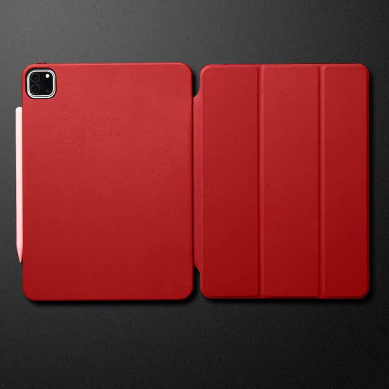 Apple iPad Air 4/5 10.9'' 4/5th Gen (2020/2021) Genuine Leather Full-protection Shockproof Case - Image 15