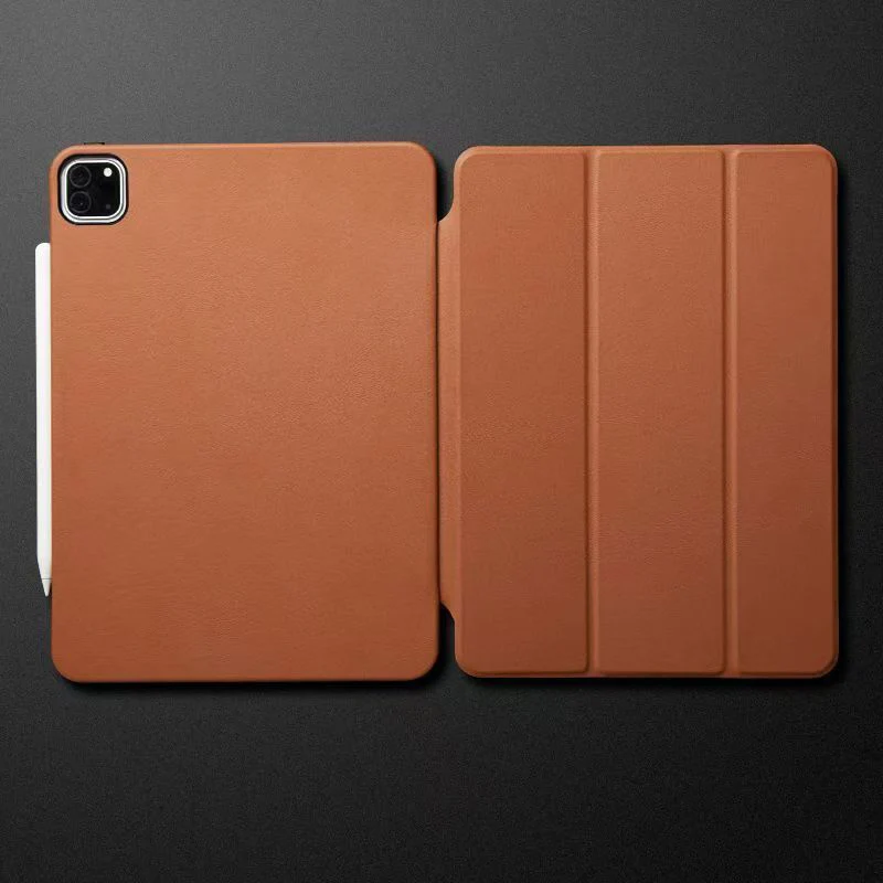 Apple iPad Air 4/5 10.9'' 4/5th Gen (2020/2021) Genuine Leather Full-protection Shockproof Case - Image 14