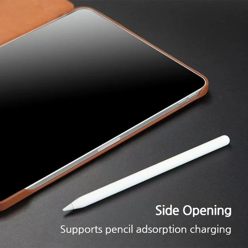Apple iPad Air 4/5 10.9'' 4/5th Gen (2020/2021) Genuine Leather Full-protection Shockproof Case - Image 6