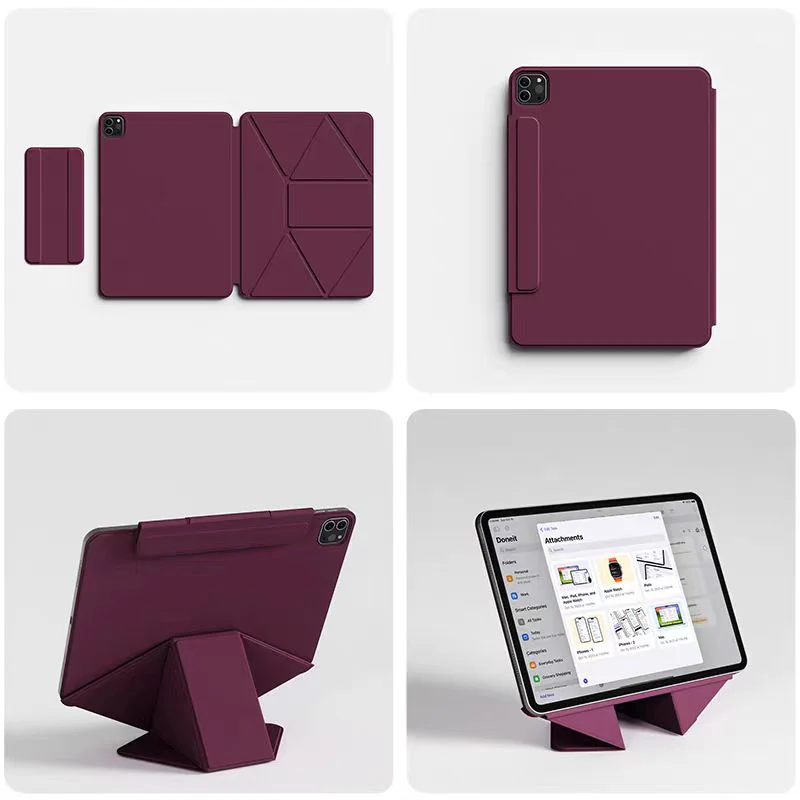 Apple iPad Mini 6/7 8.3'' 6/7th Gen (2021/2024) Multifunctional Dual-Sided Magnetic Foldable Case - Image 15