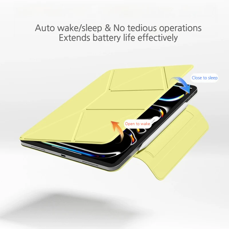 Apple iPad Mini 6/7 8.3'' 6/7th Gen (2021/2024) Multifunctional Dual-Sided Magnetic Foldable Case - Image 4