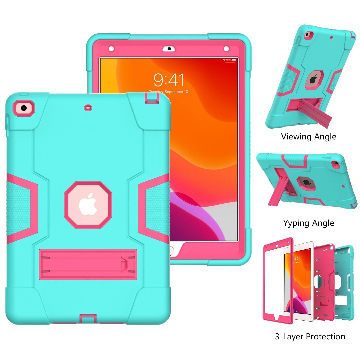 Apple iPad Mini 6/7 8.3'' 6/7th Gen (2021/2024) Defender Heavy Duty Drop Proof Rugged Stand Case - Image 10