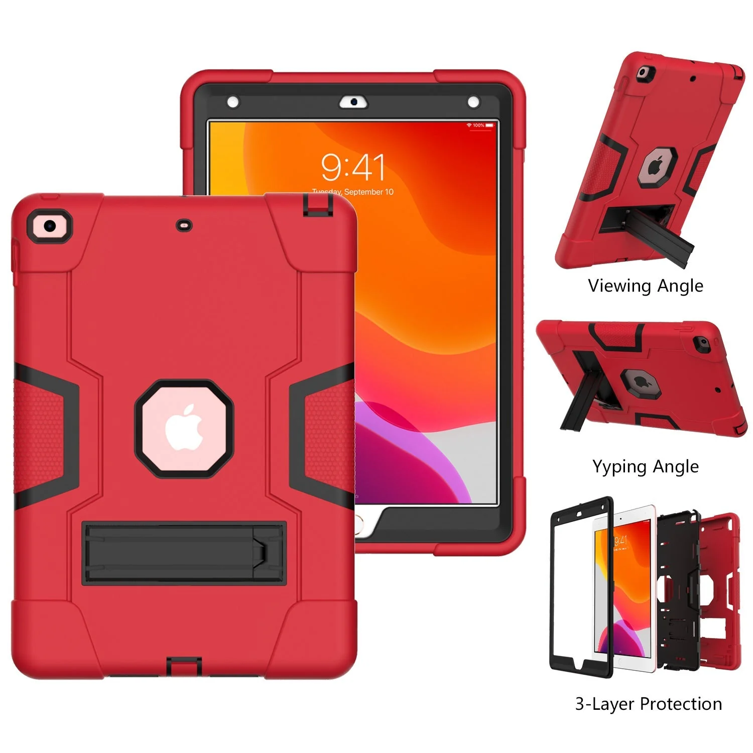 Apple iPad Mini 6/7 8.3'' 6/7th Gen (2021/2024) Defender Heavy Duty Drop Proof Rugged Stand Case - Image 11