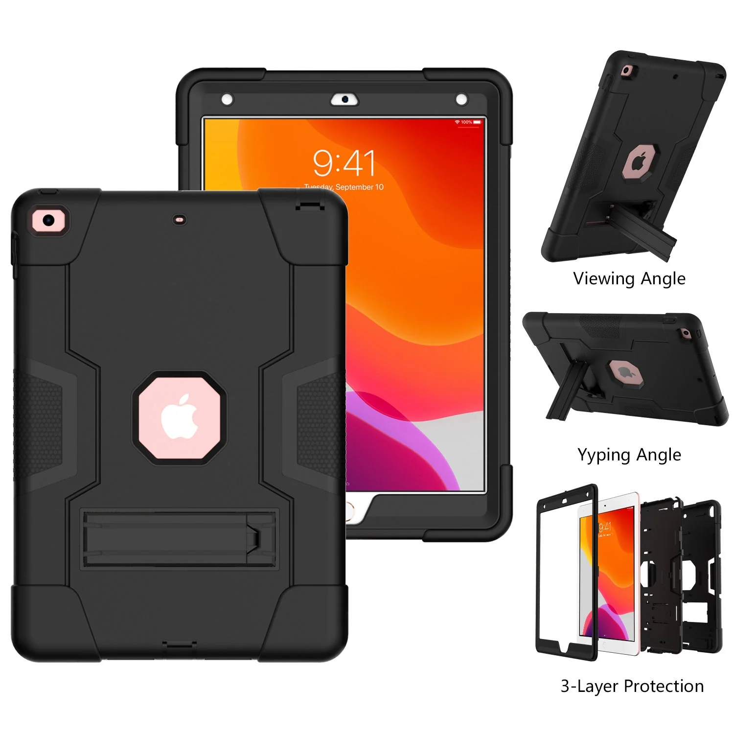 Apple iPad Mini 6/7 8.3'' 6/7th Gen (2021/2024) Defender Heavy Duty Drop Proof Rugged Stand Case - Image 12
