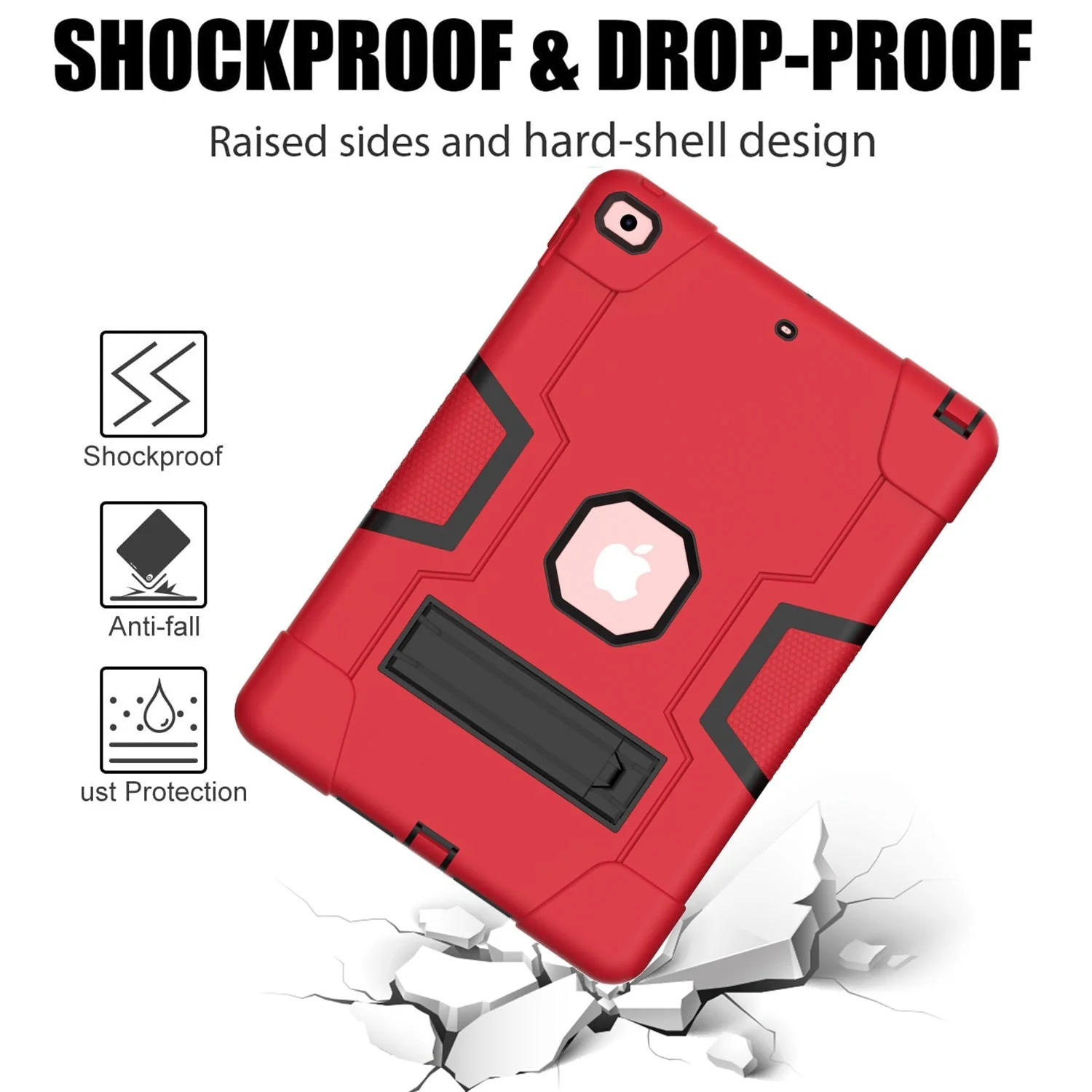 Apple iPad Mini 6/7 8.3'' 6/7th Gen (2021/2024) Defender Heavy Duty Drop Proof Rugged Stand Case - Image 6