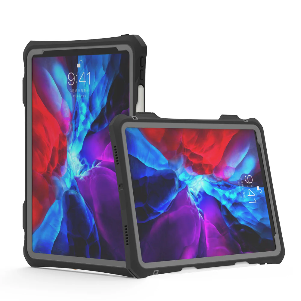 Apple iPad Pro 11" 2020 & 2021 & 2022 Version Shellbox Waterproof Heavy Duty Lifeproof Style Case
