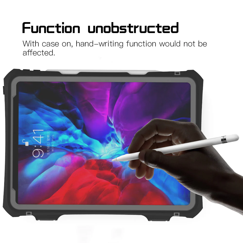 Apple iPad Pro 11" 2020 & 2021 & 2022 Version Shellbox Waterproof Heavy Duty Lifeproof Style Case - Image 9