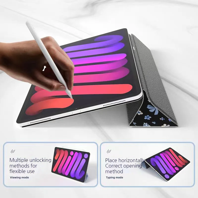 Apple iPad Mini 6/7 8.3'' 6/7th Gen (2021/2024) Slim Double-Sided Clip Protective Case - Image 3