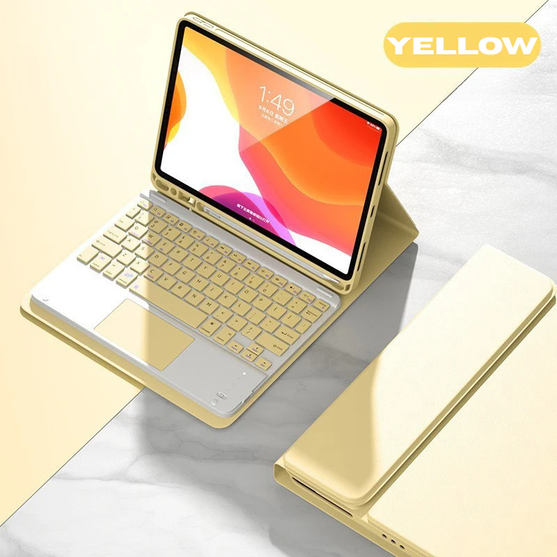 Apple iPad Pro 12.9" 3rd/4/5/6th & Air 13” M2/M3/M4 Smart Wireless Keyboard Flip Case With Backlit - Image 18