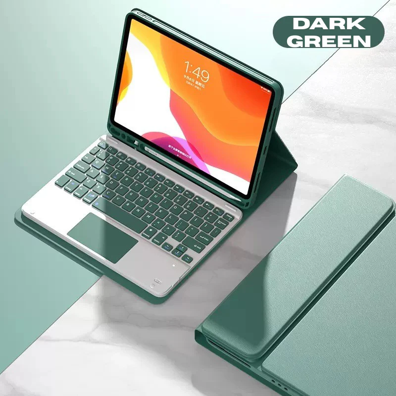 Apple iPad Pro 12.9" 3rd/4/5/6th & Air 13” M2/M3/M4 Smart Wireless Keyboard Flip Case With Backlit - Image 23