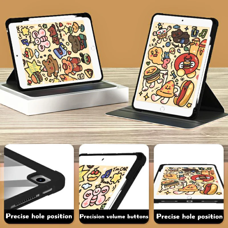 Apple iPad Pro 12.9-inch 3rd4/5/6th Gen (2018/2020/2021/2022) 360° Degree Rotate Stand Shockproof Flip Case - Image 2