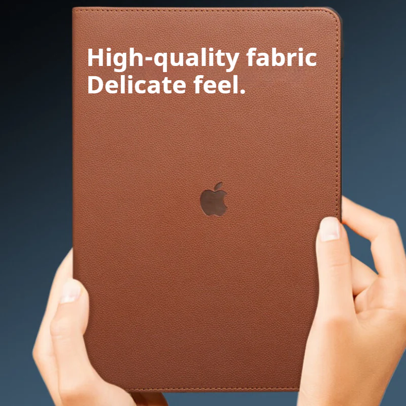 Apple iPad Pro 12.9-inch 3rd/4/5/6th Gen (2018/2020/2021/2022) 360° Degree Premium Leather Full Cover Adjustable Rotation Essentials Case - Image 4