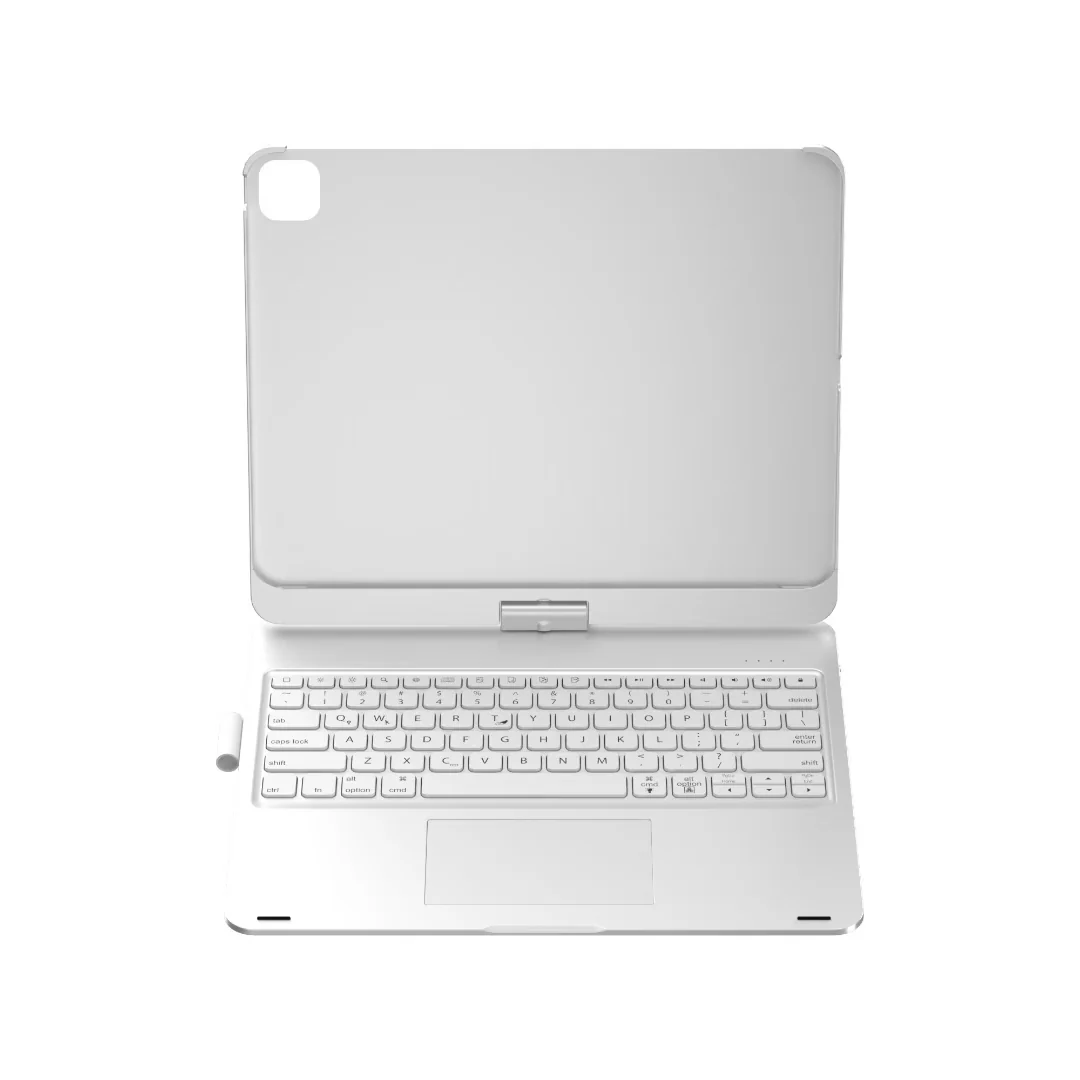 Apple iPad Pro 13-inch M4/M5 (2024/2025) 360° Rotating Wireless Touchpad Keyboard Flip Cover Case - Image 16