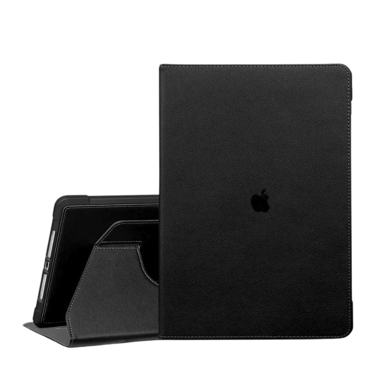 Apple iPad 7/8/9 10.2'' 7/8/9th Gen (2019/2020/2021) - 360 Degree Leather Full Cover Adjustable Rotation Essentials Series Case - Image 2