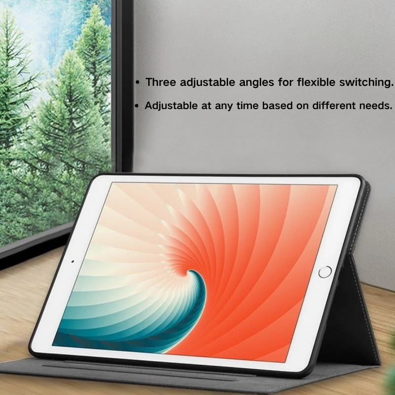 Apple iPad Pro 10.5" & Air 3rd Gen - 360 Degree Leather Full Cover Adjustable Rotation Essentials Series Case - Image 6
