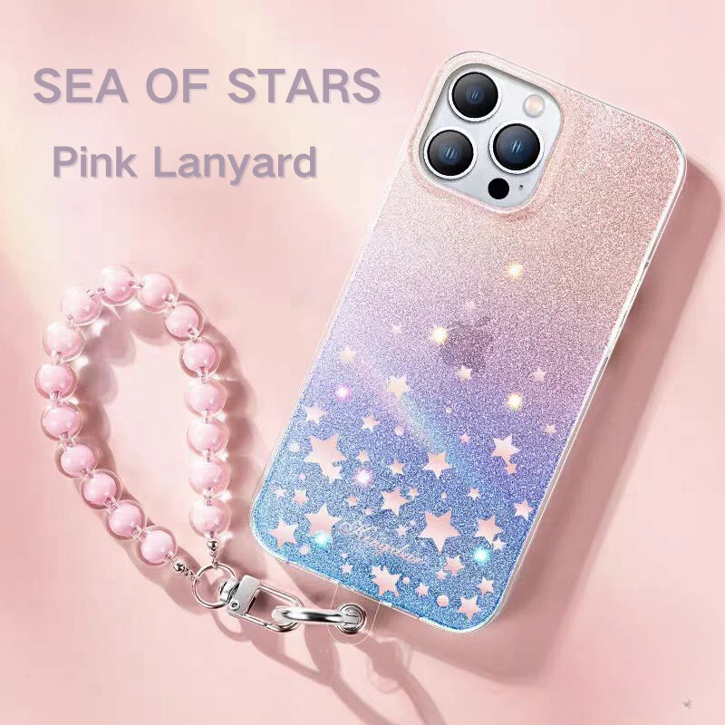 Apple iPhone 14/Plus/Pro/Pro Max Glitter Crystal Full-Cover Shockproof BlingBling Series Case - Image 9