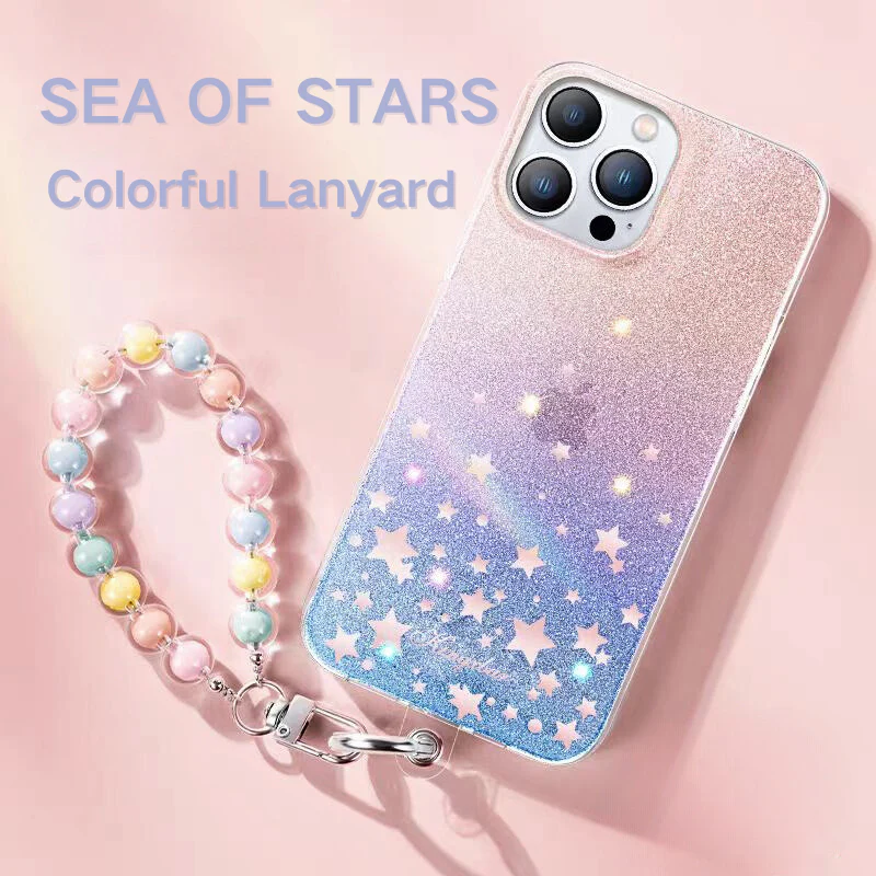 Apple iPhone 14/Plus/Pro/Pro Max Glitter Crystal Full-Cover Shockproof BlingBling Series Case - Image 8