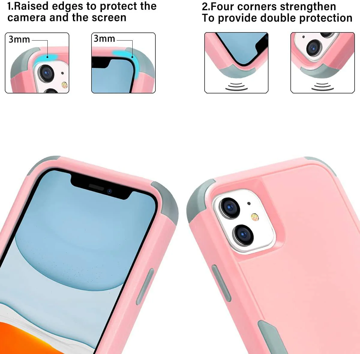 Apple iPhone 13/Mini/Pro/Max Adventurer Commuter Heavy Duty Drop Proof Case - Image 8